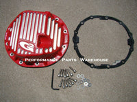 2014-21 CHEVY GMC 1500 TRUCK BILLET ALUMINUM REAR END COVER - RED
