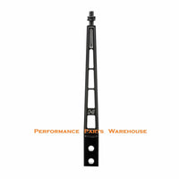 HURST BILLET PLUS SHIFTER STICK HANDLE - ALUMINUM / BLACK ANODIZED - 10" TALL