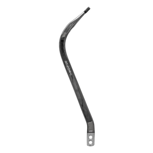 HURST COMPETITION PLUS CHROME SHIFTER STICK HANDLE - 16.5" TALL, 4.5" BACK
