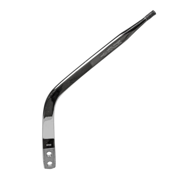 HURST COMPETITION PLUS CHROME SHIFTER STICK HANDLE - 12" TALL, 7.5" BACK