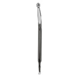 HURST 0EM STYLE CHROME ROUND BAR SHIFTER STICK HANDLE - 11" TALL, 2.25" BACK