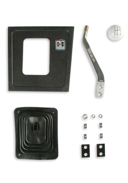 87-93 MUSTANG HURST COMPETITION PLUS CHROME SHIFTER STICK PLATE KIT