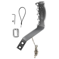 HURST NITRO BILLET ALUMINUM PISTOL GRIP SHIFTER STICK HANDLE w/ 12V SWITCH