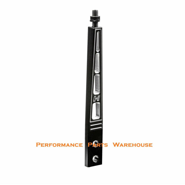 HURST BILLET PLUS SHIFTER STICK HANDLE - ALUMINUM / BLACK ANODIZED - 8" TALL