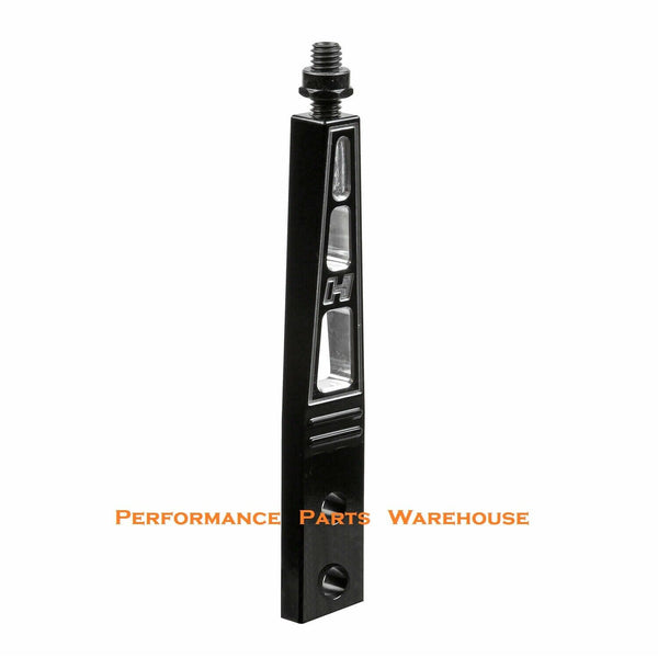 HURST BILLET PLUS SHIFTER STICK HANDLE - ALUMINUM / BLACK ANODIZED - 6" TALL