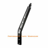 HURST BILLET PLUS SHIFTER STICK HANDLE - ALUMINUM / BLACK ANODIZED - 10" LAY BACK