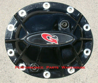 DANA 35 ALUMINUM DIFFERENTIAL COVER 87-06 WRANGLER 84-01 CHEROKEE - GLOSS BLACK