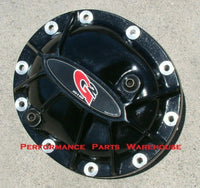 DANA 35 ALUMINUM DIFFERENTIAL COVER 87-06 WRANGLER 84-01 CHEROKEE - GLOSS BLACK