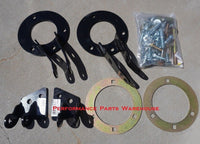 DUAL SHOCK MOUNTS BRACKETS 03-12 DODGE RAM 2500 3500 4x4 LIFT