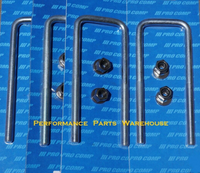 U-BOLTS For Front LEAF SPRINGS 98 & Early 99 F250-350 4-WHEEL DRIVE 9.25" Length