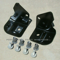 BRACKET / BOLT KIT For 18-21 WRANGLER JL LOWER SKID PLATE OEM STEEL FRONT BUMPER