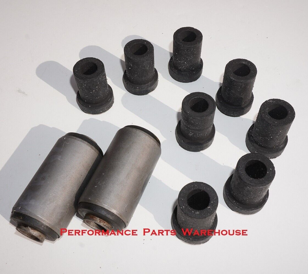 62-74 MOPAR B & E BODY STOCK REPLACEMENT LEAF SPRING BUSHINGS Full Set 1.5" O.D.
