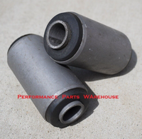 62-74 MOPAR A B & E BODY STOCK REPLACEMENT FRONT LEAF SPRING EYE BUSHINGS; 1.5" O.D.