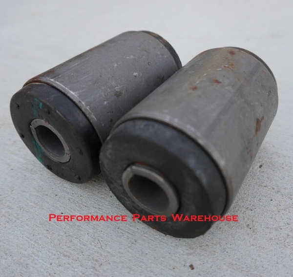 62-74 MOPAR B & E BODY STOCK REPLACEMENT FRONT LEAF SPRING EYE BUSHINGS; 2" O.D.